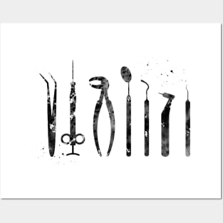 Dentist Tools Posters and Art